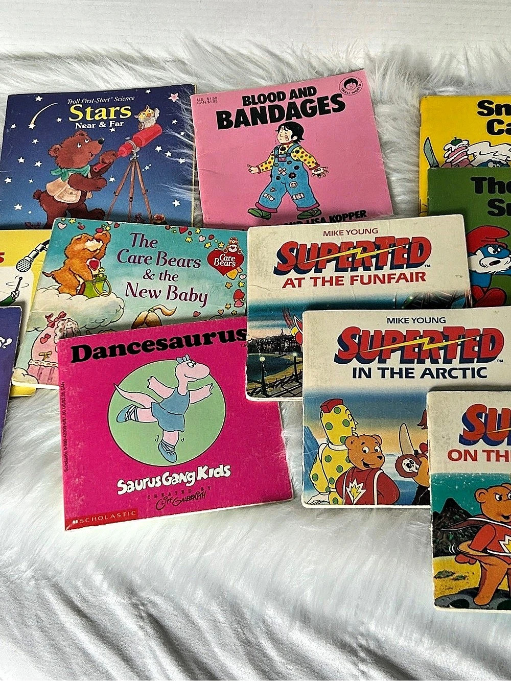 1980’s Children's Vintage Book Lot Multicolor